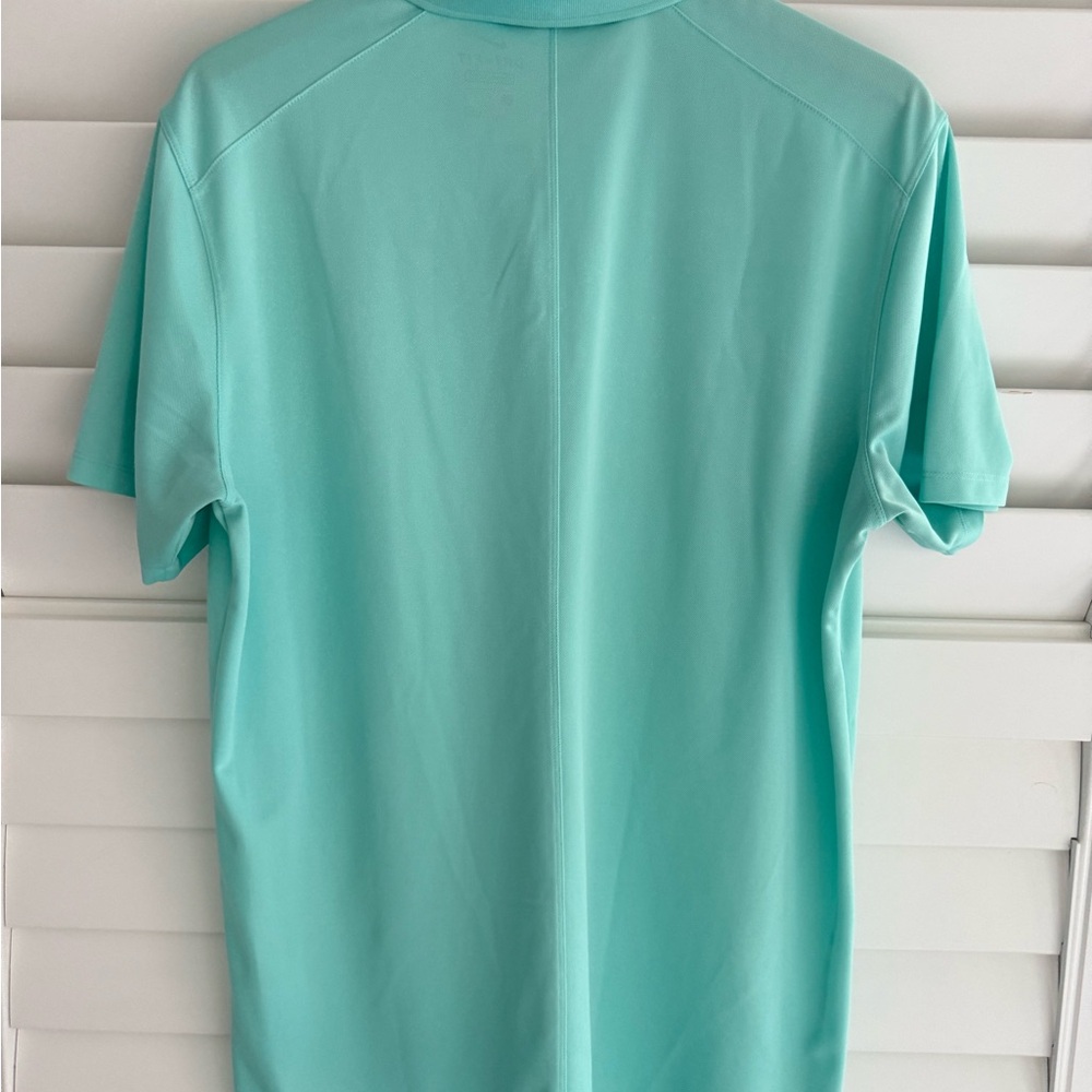 Nike Men's Light Blue Polo Shirt - Picture 4 of 5